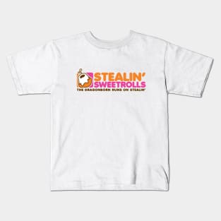 Stealin' Sweetrolls Kids T-Shirt